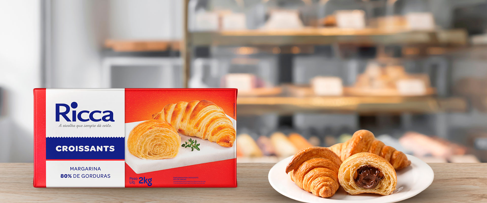 Potencialize seu negócio com a margarina Ricca Croissants